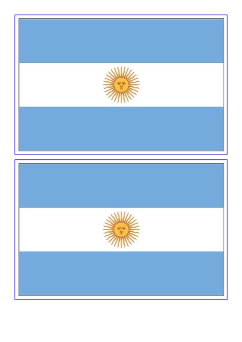 free printable argentina flag